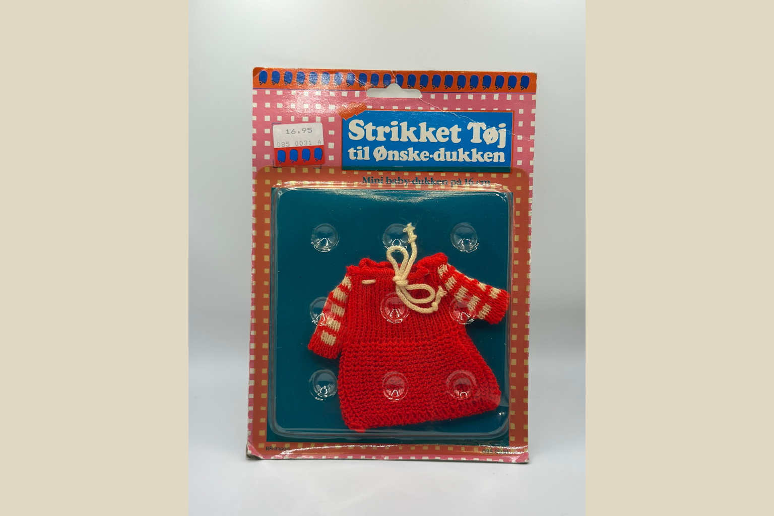 Strikket Tøj til Ønskedukken - Vintage Dukkelegetøj