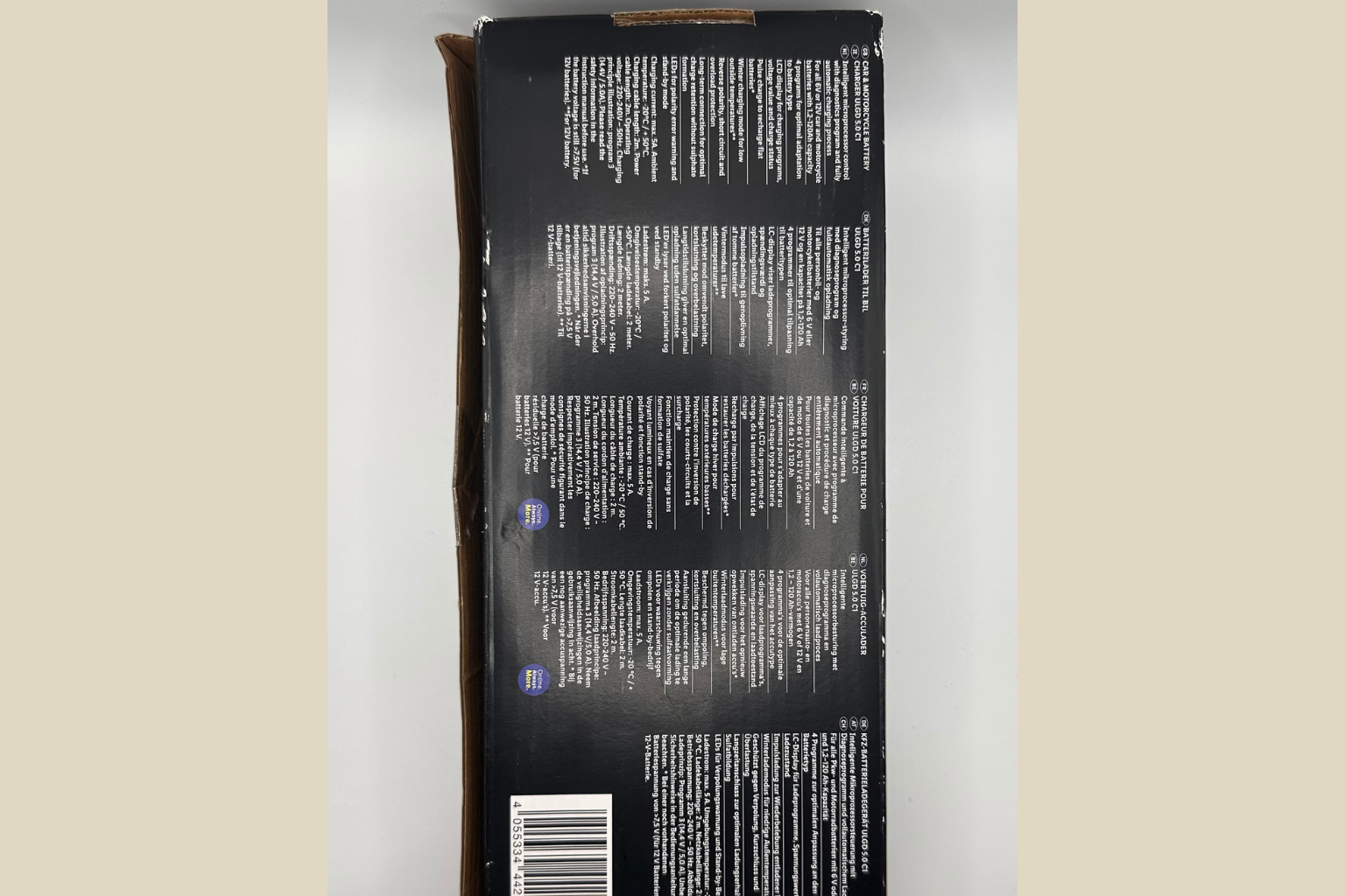 Bil & Motorcykel Batteriopladder 6V/12V - UltraSafe (Genbrugt)