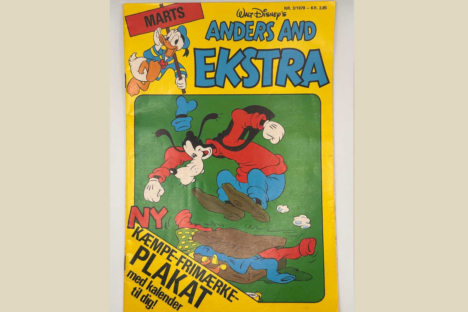 Vintage Reklamer Sæt - Anders And & LEGO
