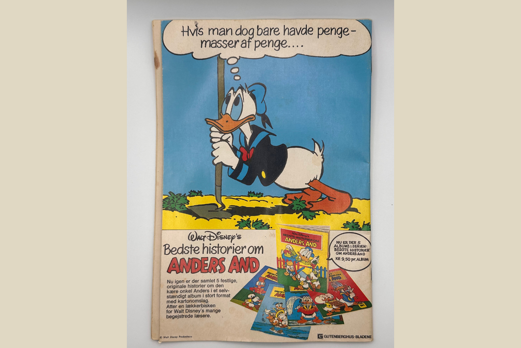 🦆 Anders And Ekstra-Hæfte Nr. 1 - 1977 Vintage 📚