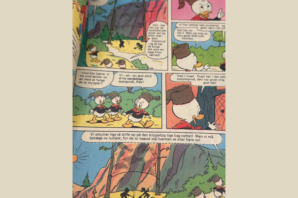 🦆 Anders And & Co. Nr. 6 - 1976 Vintage Disney 🎿