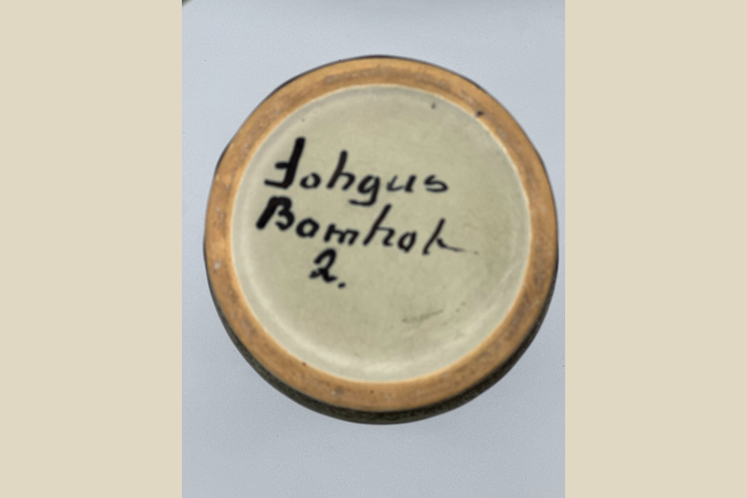 Johgus Bornholm Keramik Vase - Håndlavet Kunstkeramik