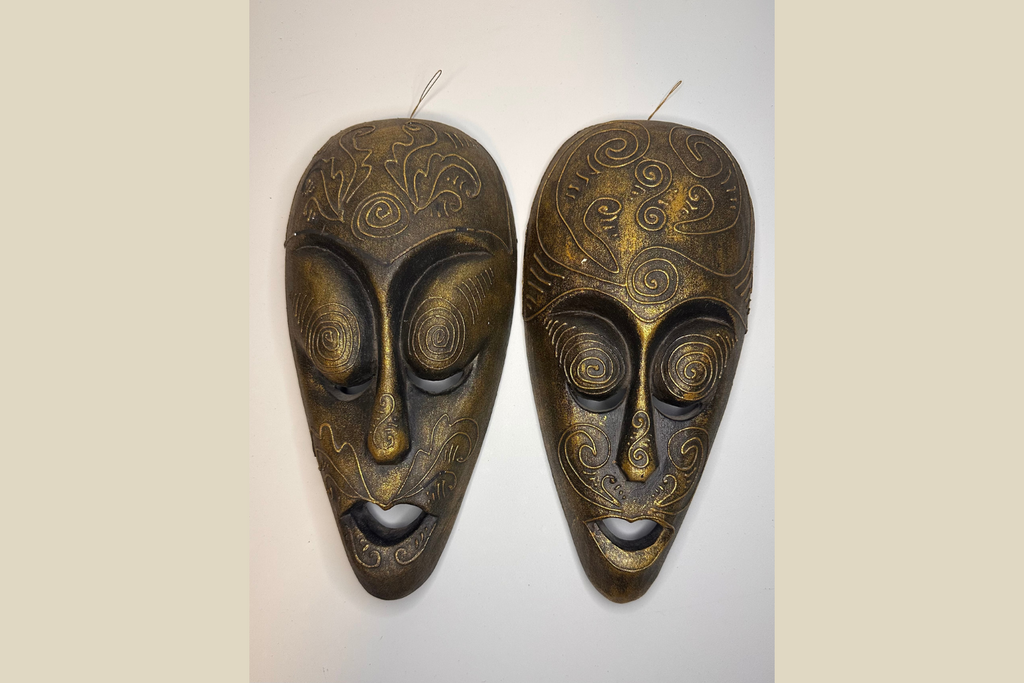 Dekorative Masker Sæt - Håndlavet Kunst