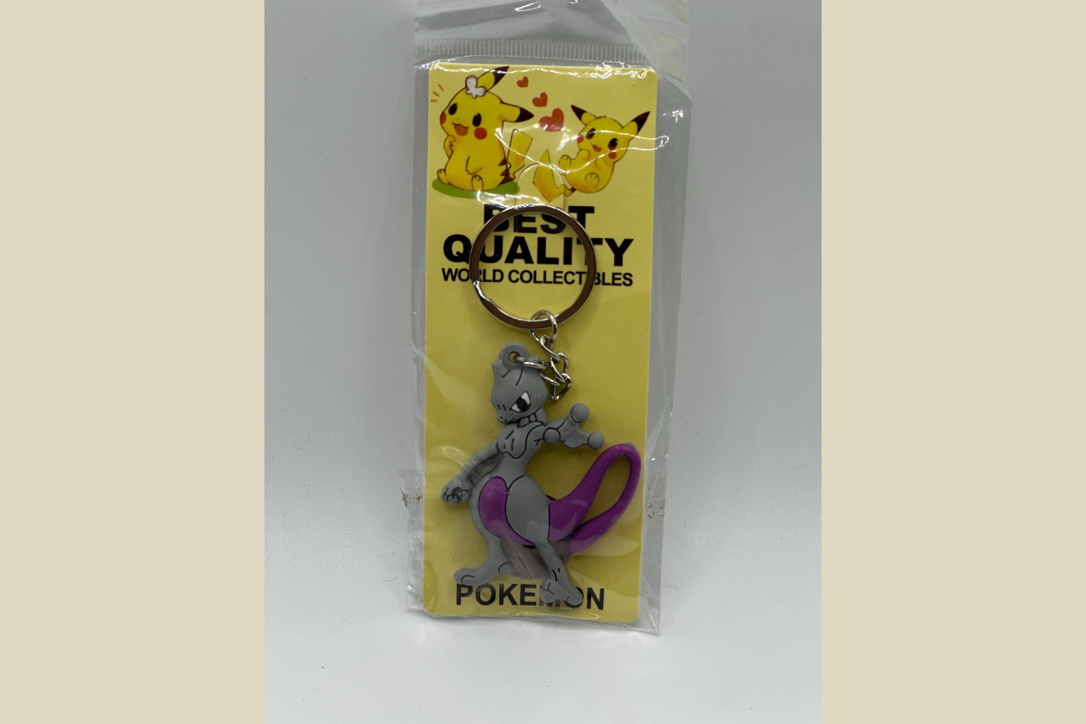 Pokémon Mewtwo Nøglering - Best Quality World Collectibles