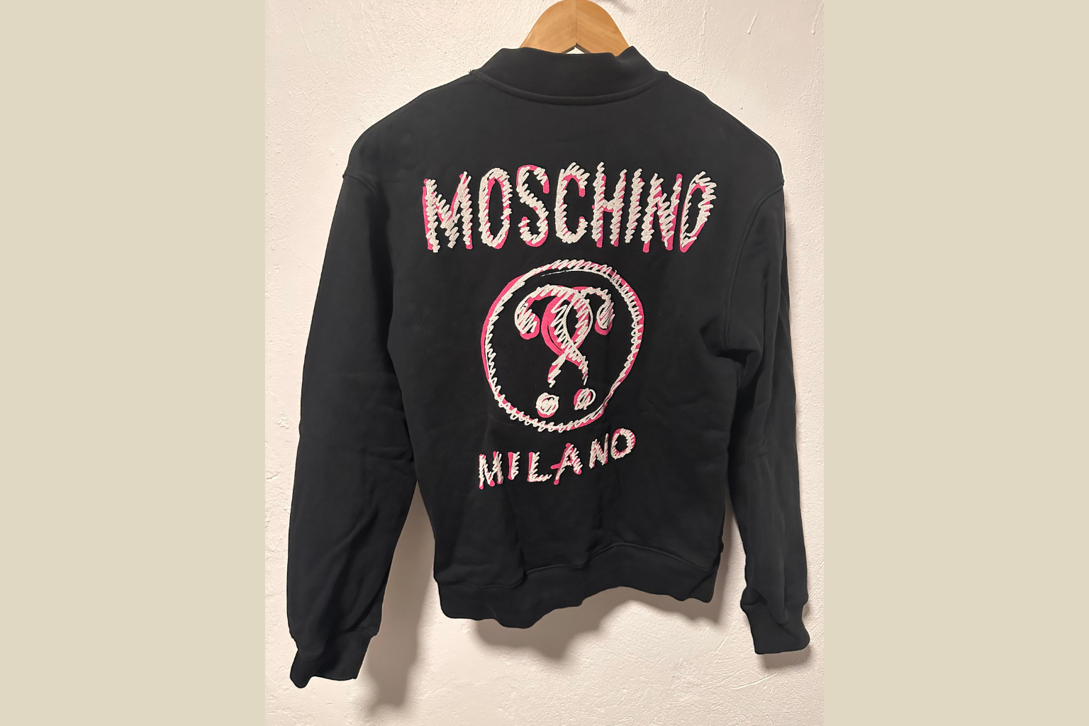 Moschino Milano Zip trøje - Størrelse 38