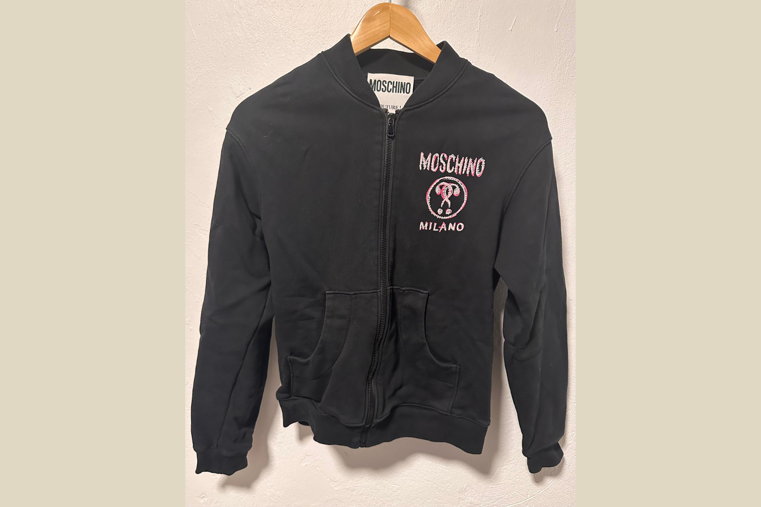 Moschino Milano Zip trøje - Størrelse 38