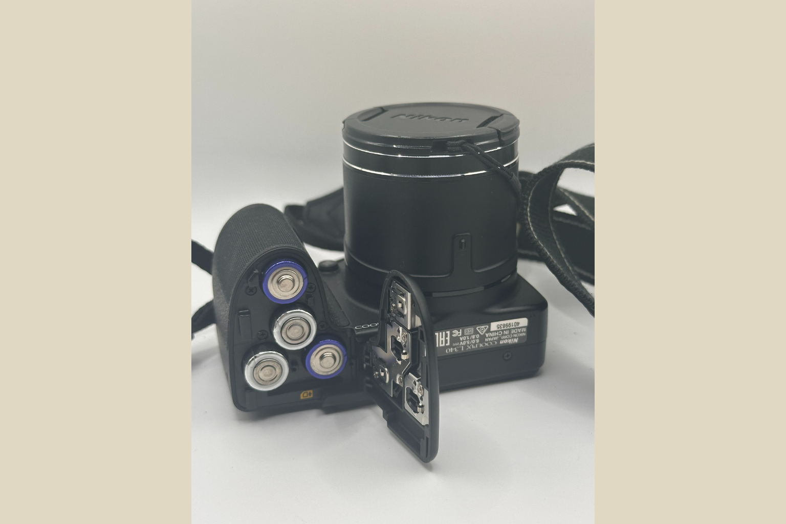 Nikon Coolpix L340 Digitalkamera - 20.2MP med 28x Zoom (Genbrugt)
