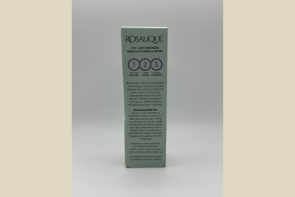 ROSALIQUE 3-i-1 Anti-Redness Miracle Formula SPF50 - 30ml