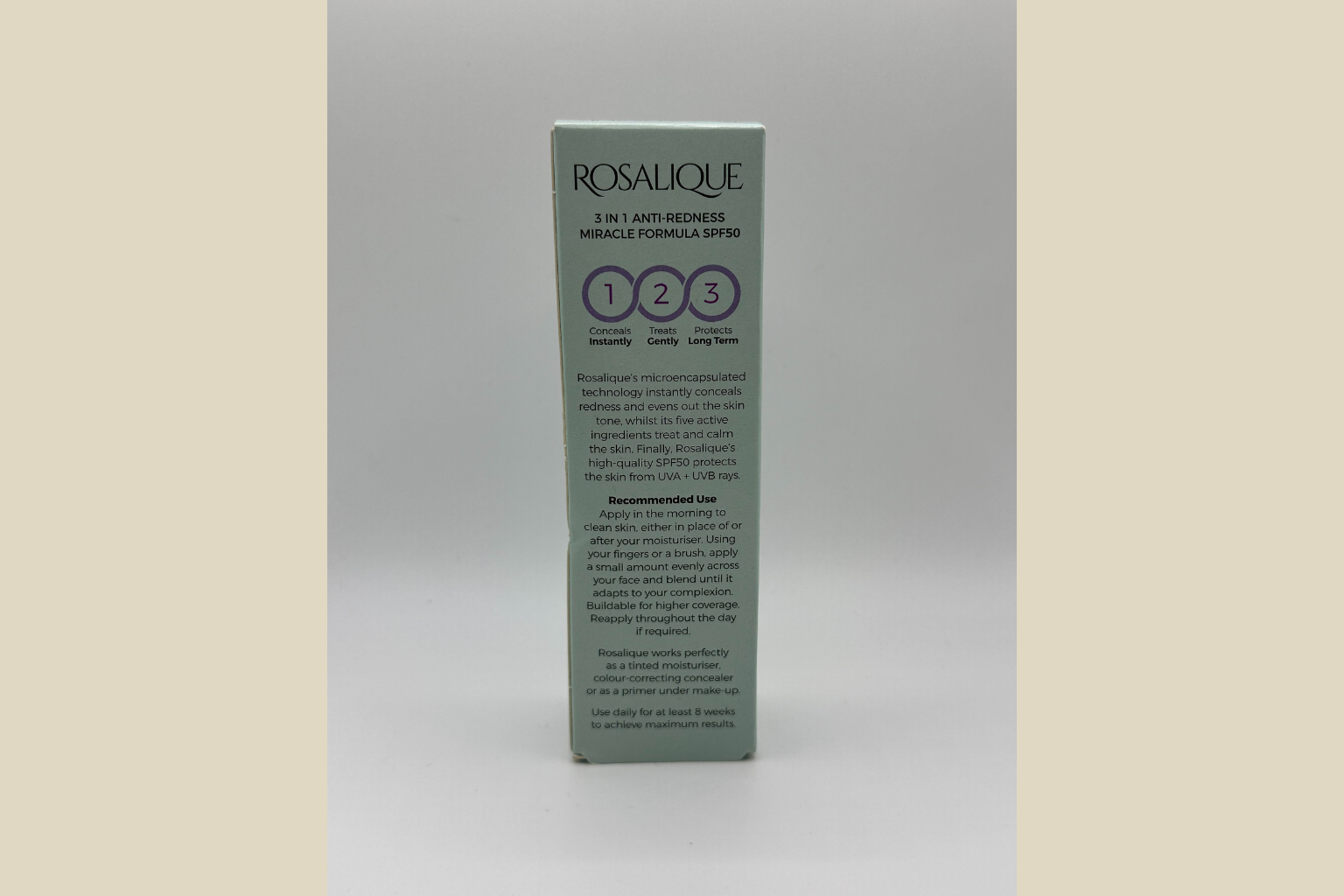 ROSALIQUE 3-i-1 Anti-Redness Miracle Formula SPF50 - 30ml