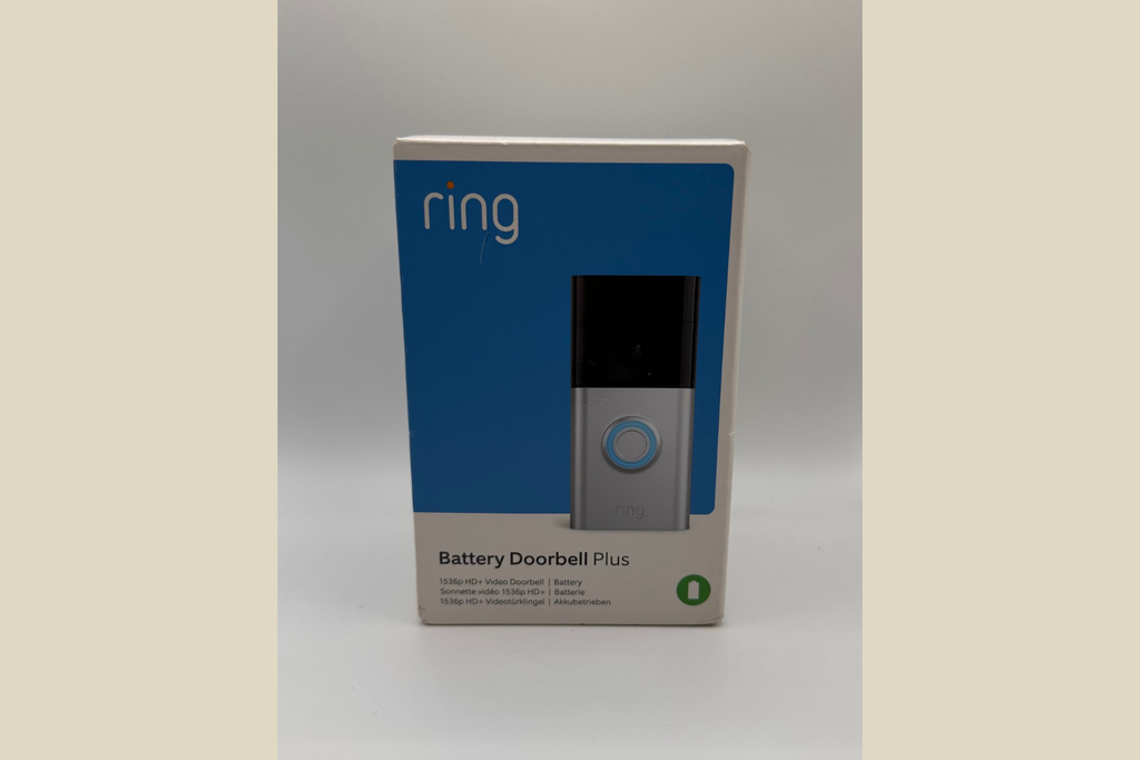 Ring Battery Doorbell Plus - 1536p HD Video Dørklokke med Batteri