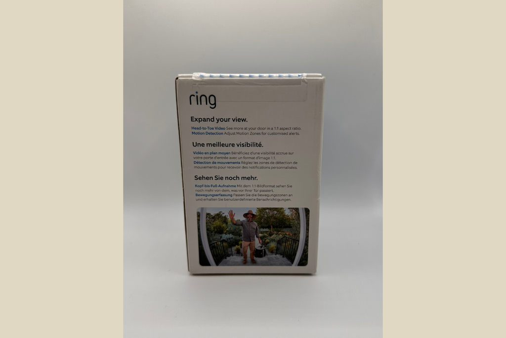 Ring Battery Doorbell Plus - 1536p HD Video Dørklokke med Batteri