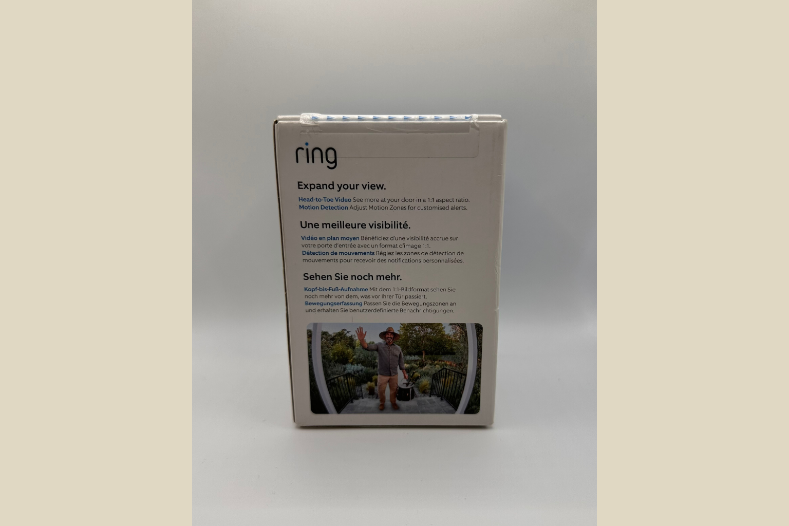 Ring Battery Doorbell Plus - 1536p HD Video Dørklokke med Batteri