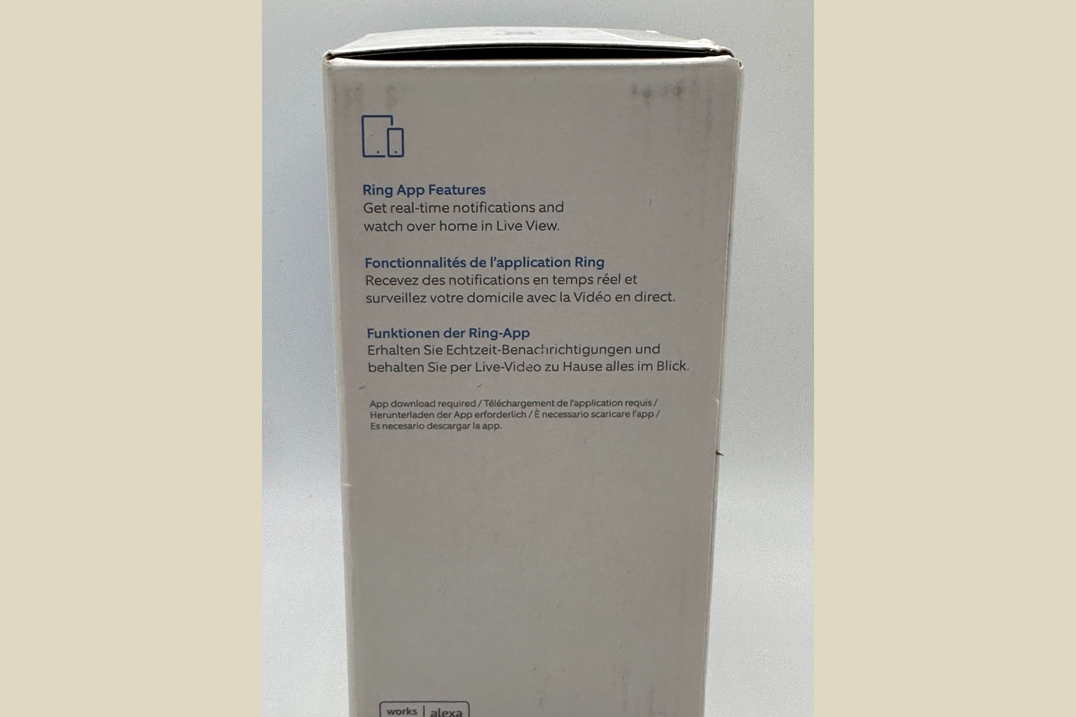 Ring Battery Doorbell Plus - 1536p HD Video Dørklokke med Batteri